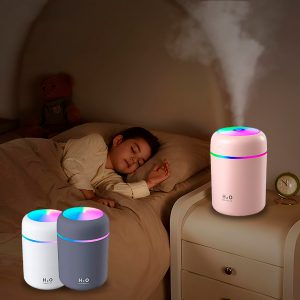 Zvlhčovač vzduchu s upokojujúcimi svetlami | FRESHMIST