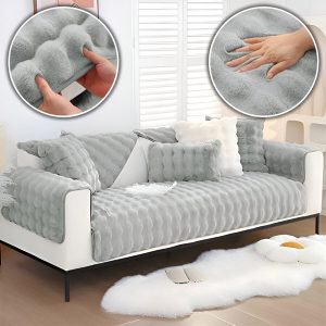 Plyšový poťah na pohovku | VELVECO