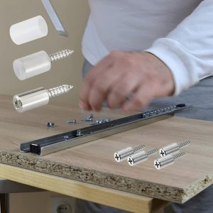 Samorezné skrutky s jednoduchou montážou (30 ks) | CABTAP