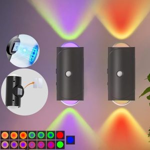 Inteligentné nástenné svetlo s pohybovým senzorom (2 ks) | AURAWALL